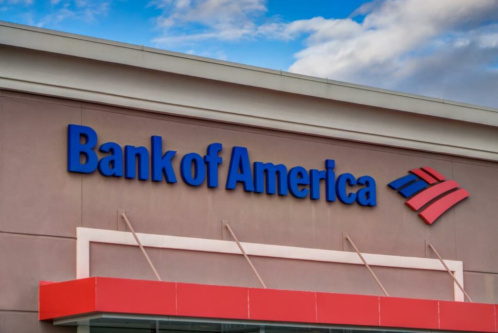 Чистая прибыль Bank of America выросла в 2,6 раза