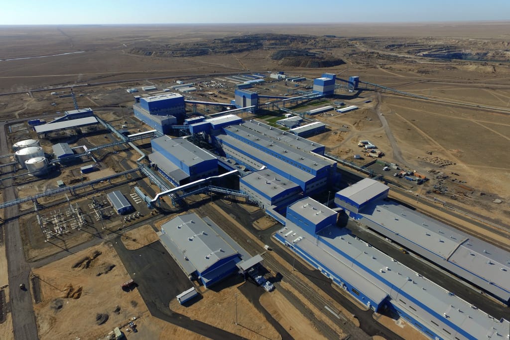 В поселке Жайрем под Карагандой открылась новая полиметаллическая фабрика