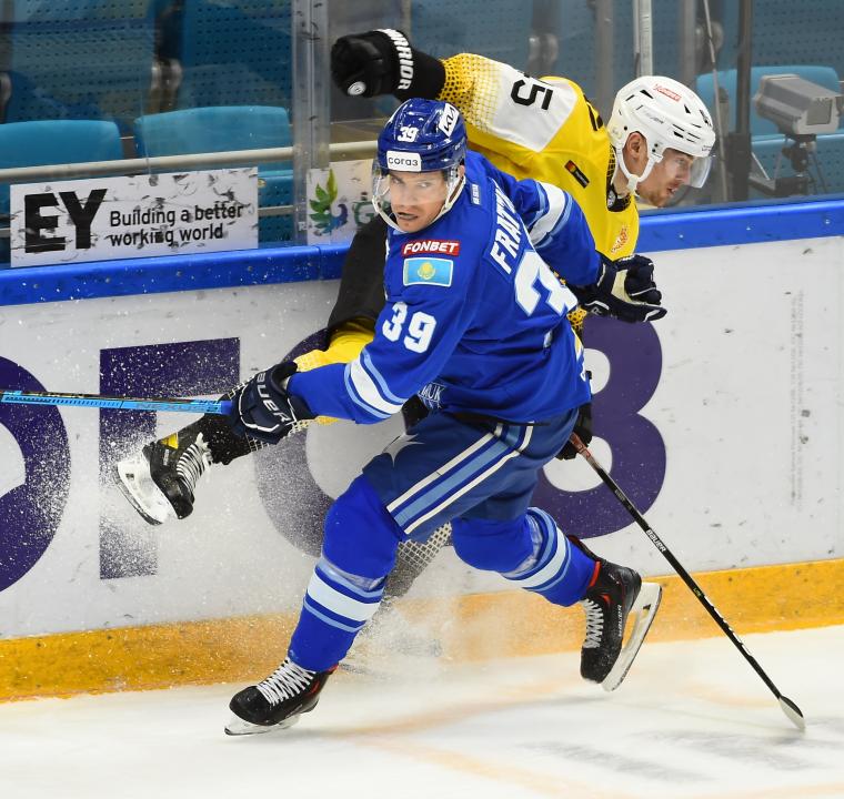 «Барыс» крупно проиграл «Северстали» в чемпионате КХЛ