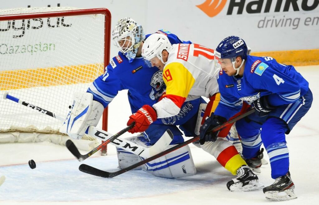 ХК «Барыс» крупно проиграл «Йокериту» в чемпионате КХЛ