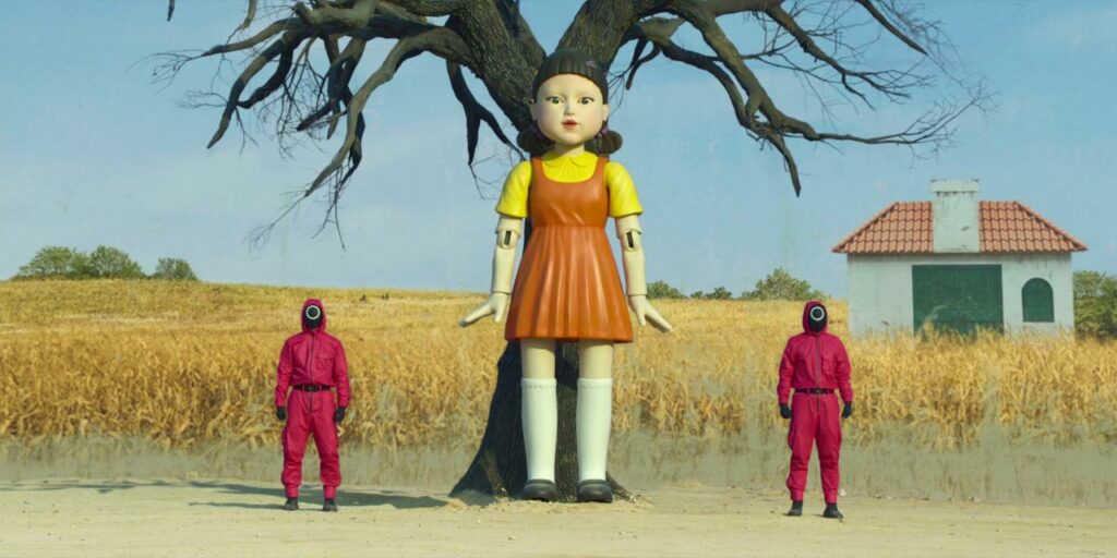 Балалар «Кальмар ойынына» негізделген сынаққа байланысты ауруханаларға түсе бастады