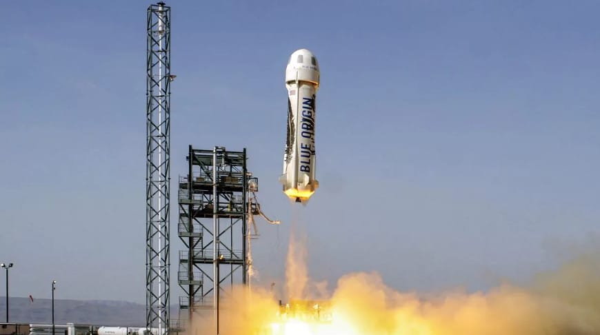 New Shepard совершил суборбитальный полет с шестью туристами