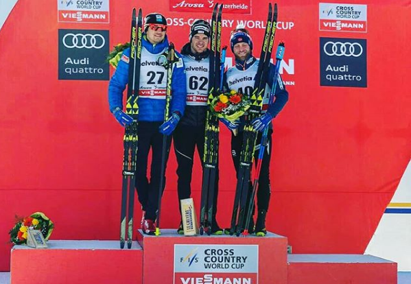 Полторанин впервые за два года поднялся на пьедестал Тур де Ски