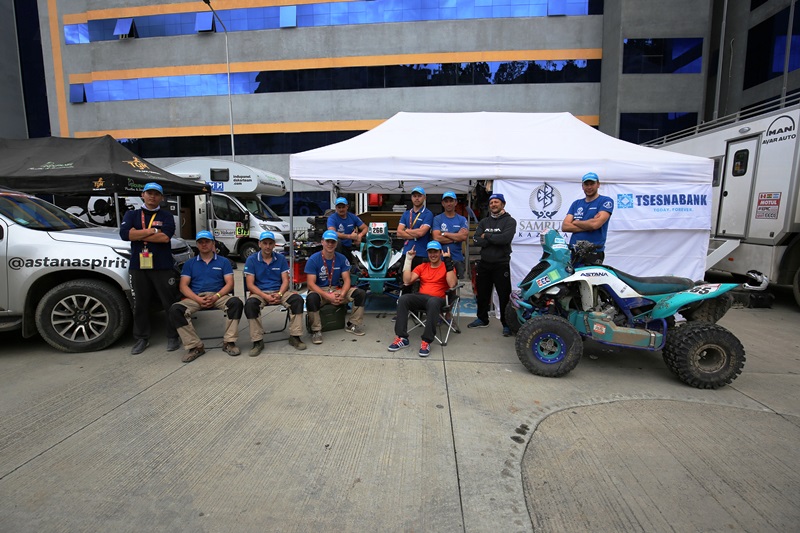 Astana Motorsports лишилась на Дакаре одного квадроциклиста