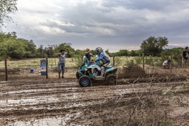 Квадроциклист «Астаны» остановился в шаге от призовой тройки на этапе «Дакара»