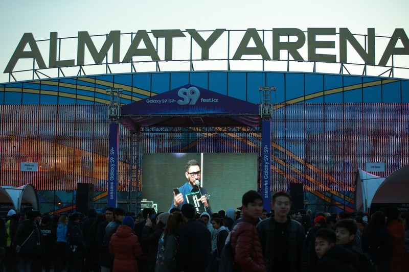 В Алматы отпраздновали запуск Galaxy S9 и S9+ в Казахстане