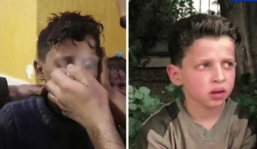 Сирийский мальчик рассказал о постановочной химатаке (видео)