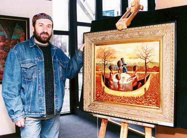 В Алматы открылась юбилейная выставка Вячеслава Люй-Ко