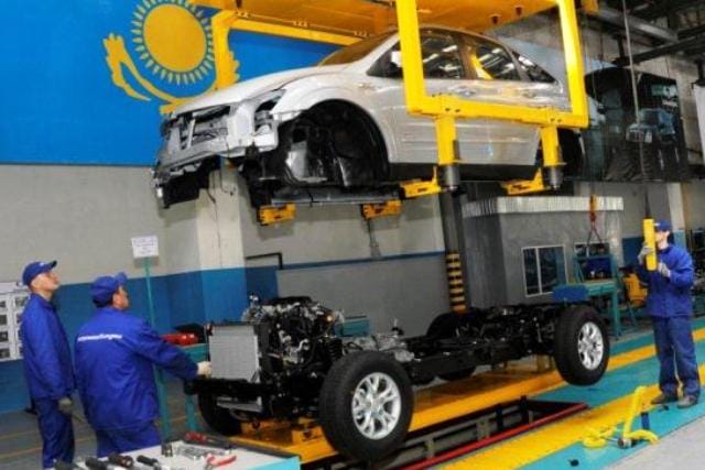Казахстанский автопром вырос на 32%