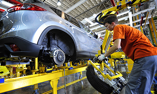 Производство автомобилей в РК выросло в 3,5 раза