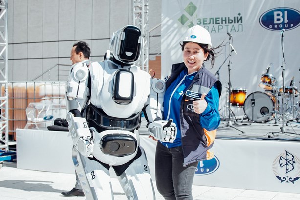 В Астане состоялось открытие «Зеленого квартала»