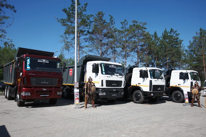 «Астана Моторс» запустила серийное производство автотехники МАЗ