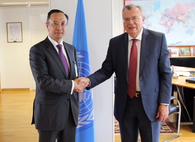 Глава МИД РК провел встречи с руководством ряда международных структур