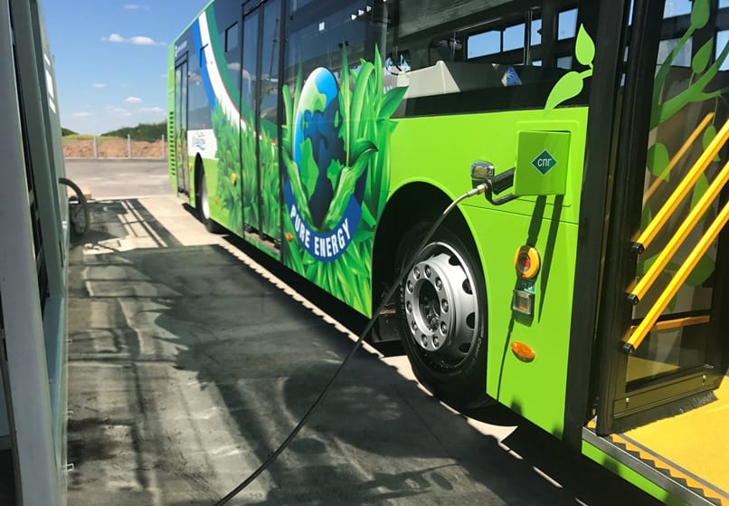 Экологичное топливо для транспорта появилось в Астане