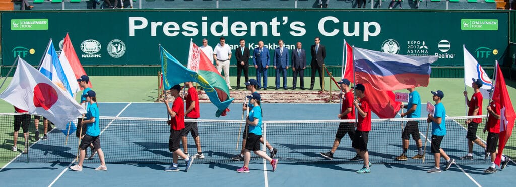 В Астане стартовал Кубок Президента по теннису