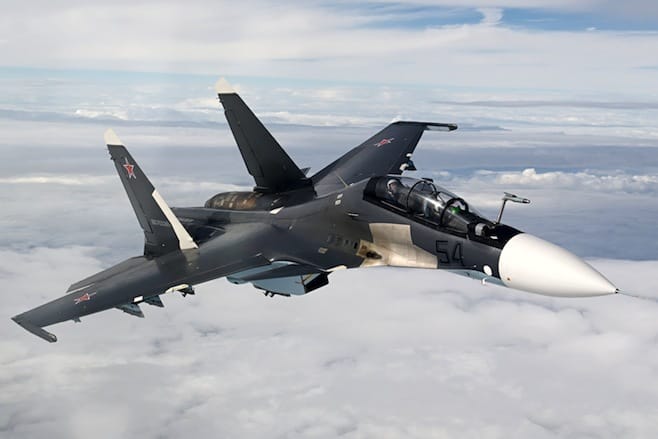 Казахстан планирует приобрести 12 самолетов Су-30СМ у России