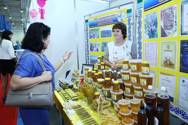 Выставка «Сделано в Казахстане» собрала 350 отечественных товаропроизводителей