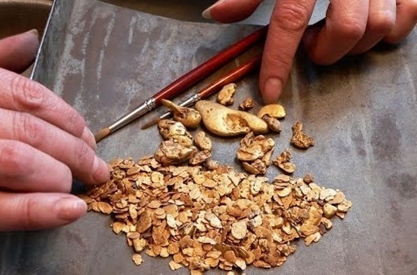 За 8 месяцев Казахстан произвел 55,46 тонны необработанного золота