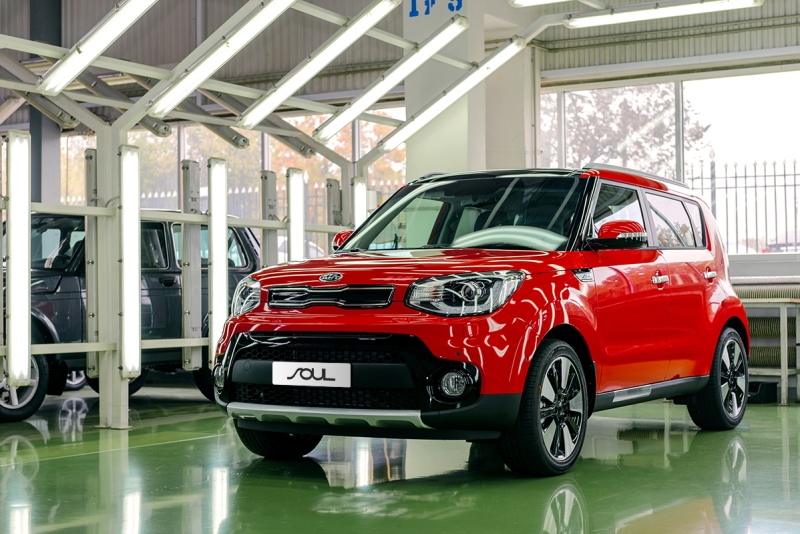 В Казахстане начали выпускать кроссовер Kia Soul 2017