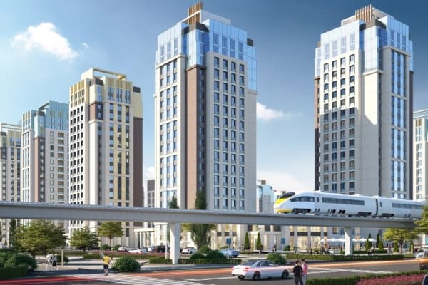 Астана: жилье у парка