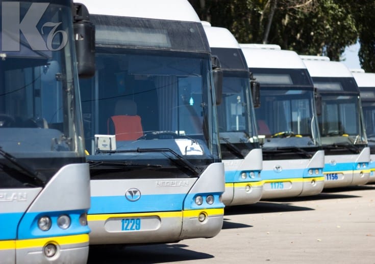 До конца года в Алматы появится 554 новых автобуса