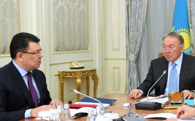 Канат Бозумбаев доложил президенту о текущем положении дел на рынке ГСМ