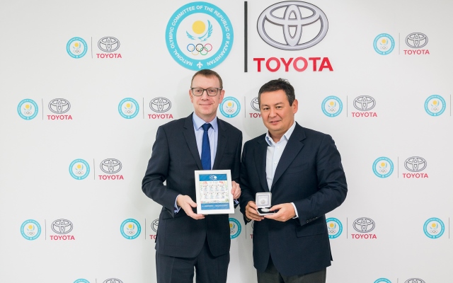 Toyota и Национальный Олимпийский Комитет подписали соглашение о сотрудничестве