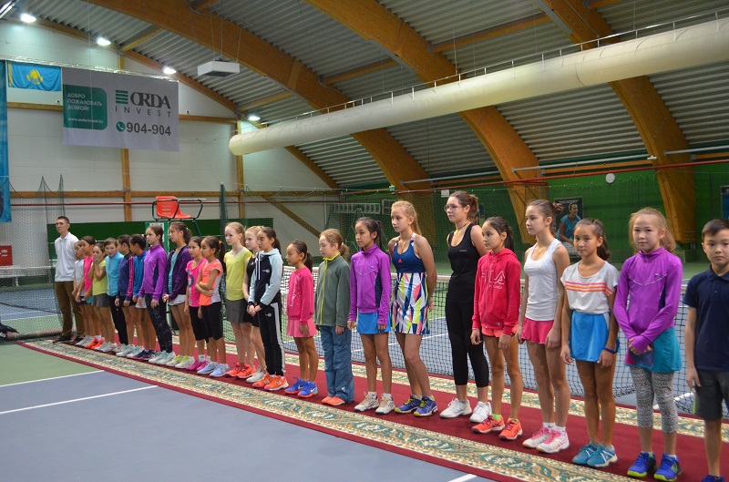 В Астане стартовал Чемпионат Казахстана по теннису для детей