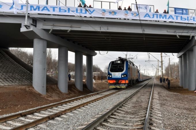 КТЖ построило по программе «Нұрлы жол» вторые пути на линии Алматы-Шу