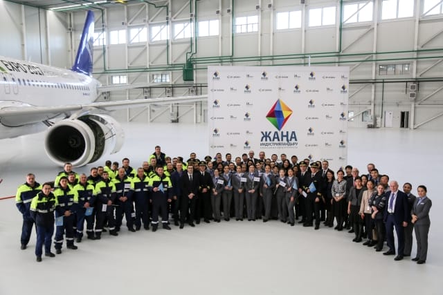 «Эйр Астана» построила авиационно-технический центр в Астане