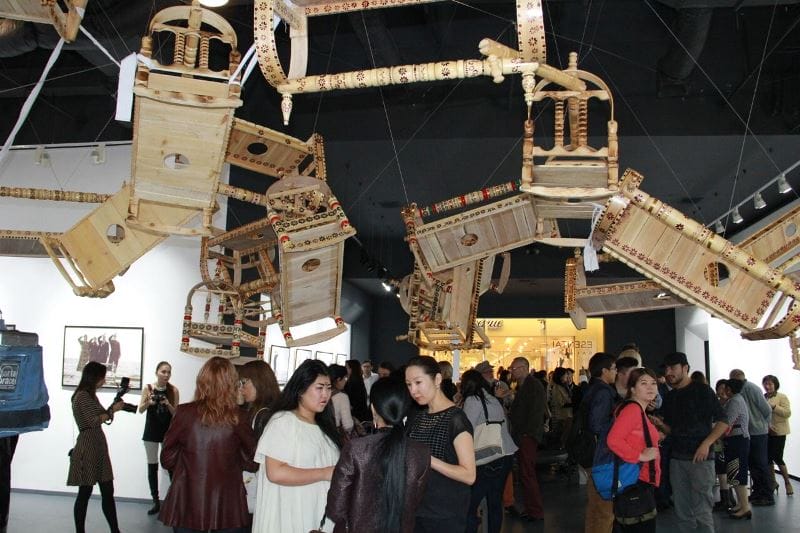 В Esentai Gallery состоялось открытие выставки «Ритм тишины»