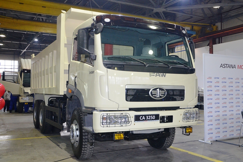 Китайские грузовики казахстанского производства