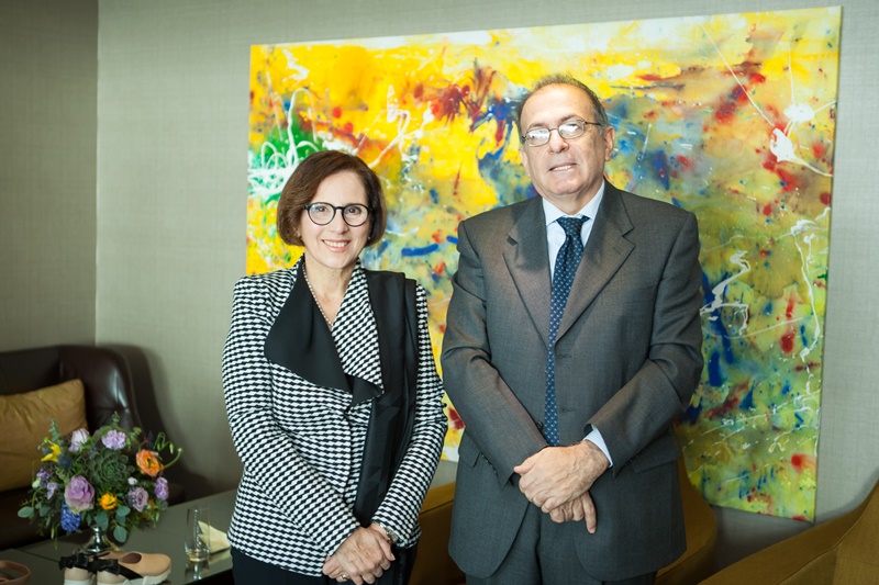 Габриэлла Баллин посетила Алматы в честь 70-летия семейного бизнеса