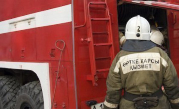 Сегодня ночью в Алматы горело очередное кафе