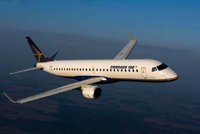 «Эйр Астана» разрешили летать на «Эмбраер 190»