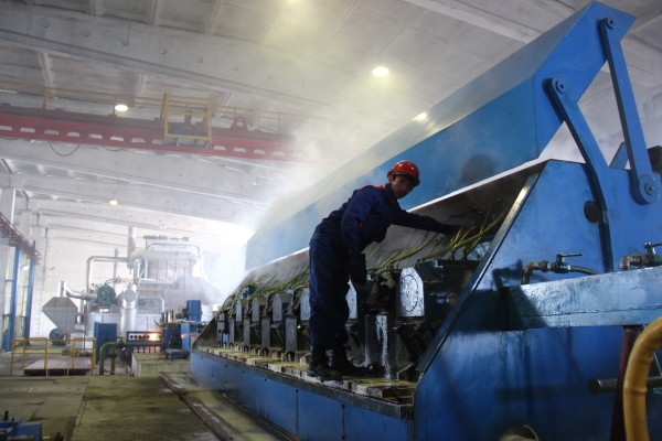 В Шымкенте открылся крупнейший в РК завод по производству алюминиевой катанки