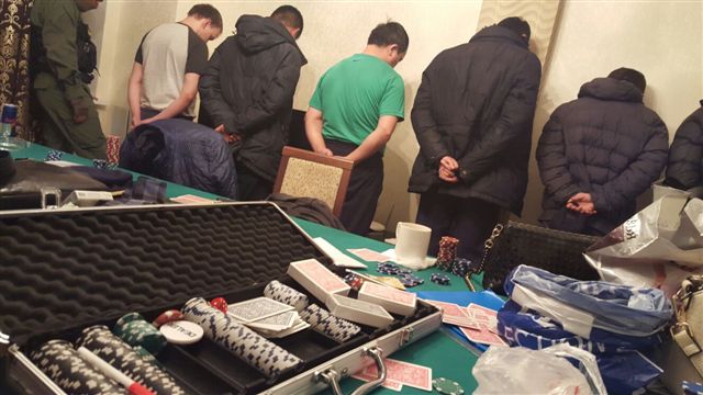 В Астане в ЖК «Северное сияние» выявлено подпольное казино