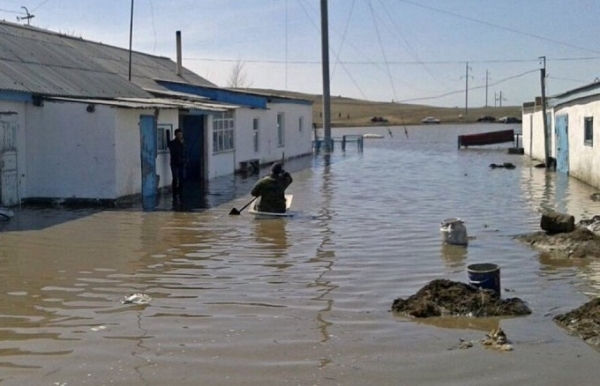 Весенние паводки могут затопить сразу 5 областей Казахстана