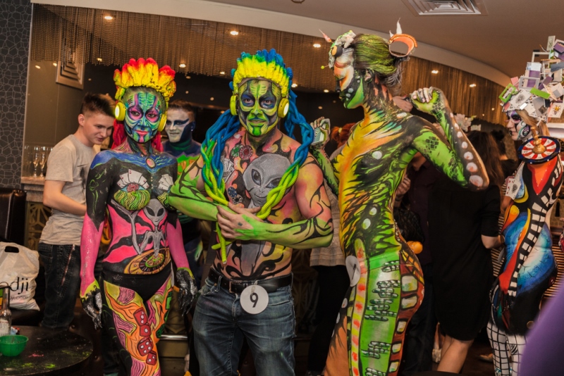 В Алматы прошел «Боди-Арт Фестиваль 2016»