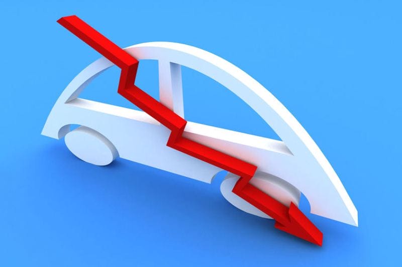 В начале года казахстанский авторынок «просел» на 59%