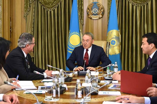 Назарбаев встретился с исполнительным директором «Шеврон»