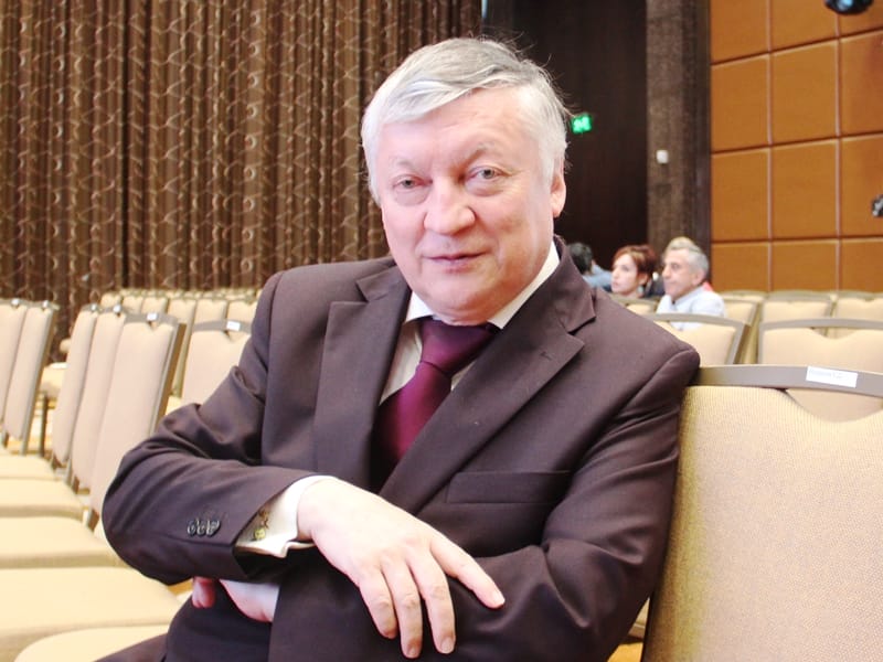 А. Карпов: «Мое противостояние с Каспаровым сказалось на всей истории шахмат»