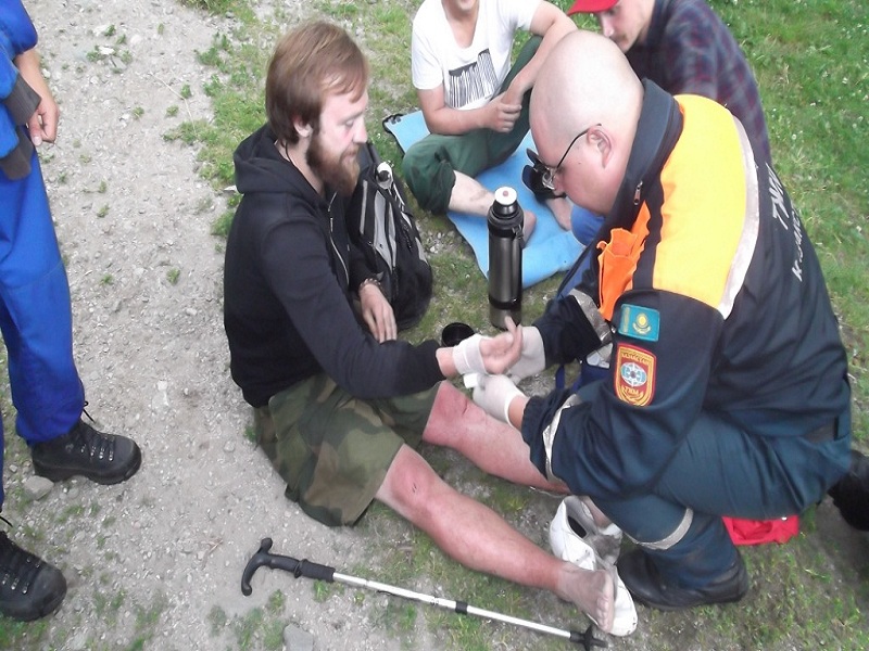 Спасатели нашли иностранных туристов