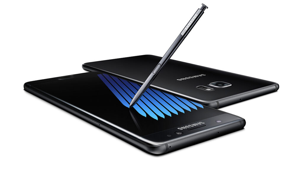 Samsung презентовала Galaxy Note 7 со сканером радужки глаза