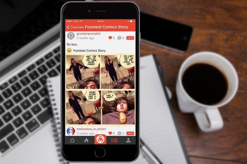 Новое мобильное приложение Lomics обещает взорвать интернет