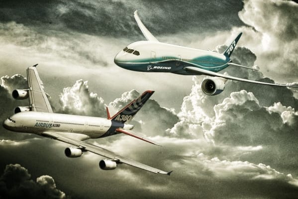 Спор между Airbus и Boeing входит в новую фазу