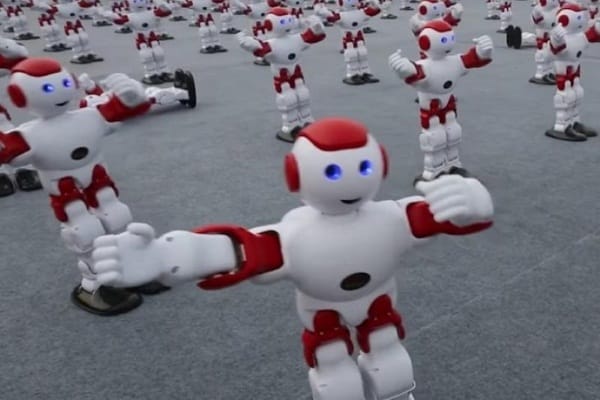 Танцующие роботы в Китае занесены в Книгу рекордов Гиннеса (ВИДЕО)