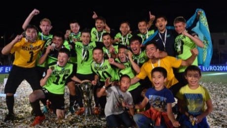 Сборная Казахстана стала чемпионом Европы по мини-футболу
