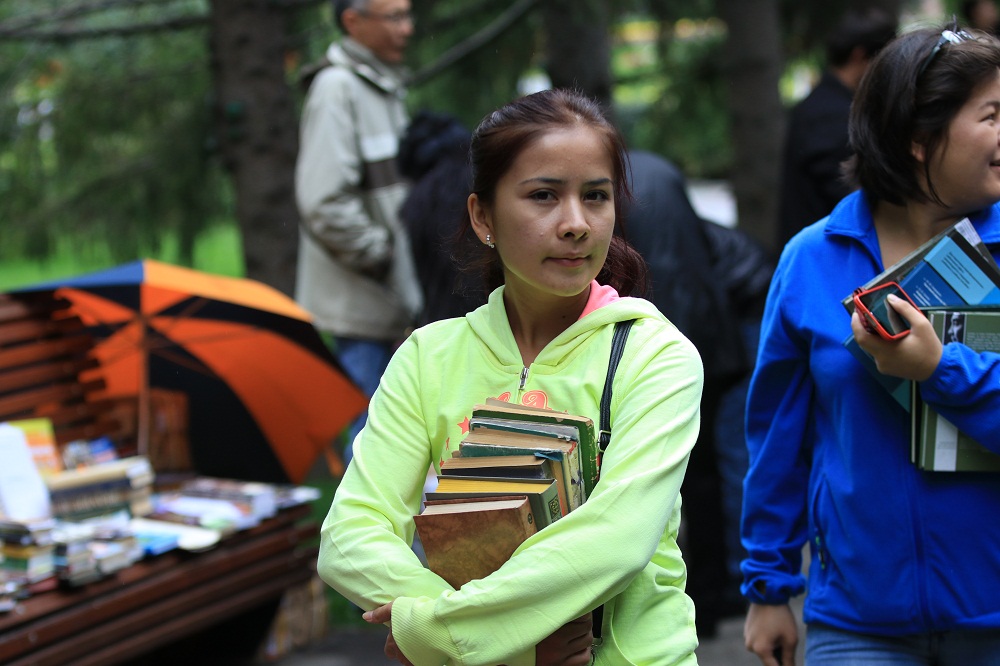 В Алматы прошел книжный фестиваль