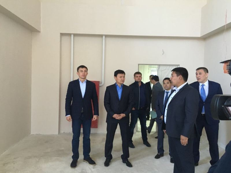 В Караганде может появится спорткомплекс имени Геннадия Головкина